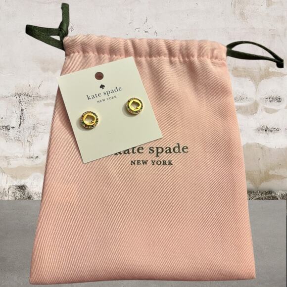 Kate Spade NWT Spot The Spade Multicolored Earrings w/Dust Bag - Picture 1 of 3